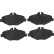 Brake Pad Set, disc brake COTEC GDB1542 TRW, Thumbnail 4