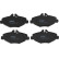 Brake Pad Set, disc brake COTEC GDB1542 TRW, Thumbnail 5