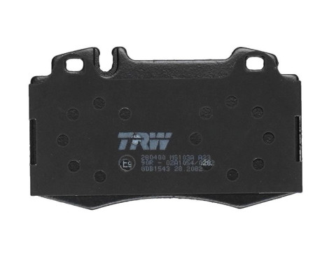 Brake Pad Set, disc brake COTEC GDB1543 TRW, Image 8