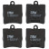 Brake Pad Set, disc brake COTEC GDB1545 TRW, Thumbnail 4
