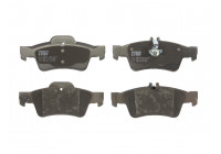 Brake Pad Set, disc brake COTEC GDB1546 TRW