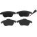 Brake Pad Set, disc brake COTEC GDB1550 TRW, Thumbnail 4