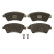 Brake Pad Set, disc brake COTEC GDB1552 TRW, Thumbnail 3