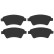 Brake Pad Set, disc brake COTEC GDB1552 TRW, Thumbnail 5
