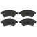 Brake Pad Set, disc brake COTEC GDB1552 TRW, Thumbnail 6