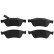 Brake Pad Set, disc brake COTEC GDB1553 TRW, Thumbnail 4