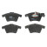 Brake Pad Set, disc brake COTEC GDB1555 TRW