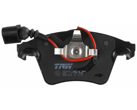 Brake Pad Set, disc brake COTEC GDB1555 TRW, Image 5
