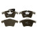 Brake Pad Set, disc brake COTEC GDB1556 TRW, Thumbnail 3