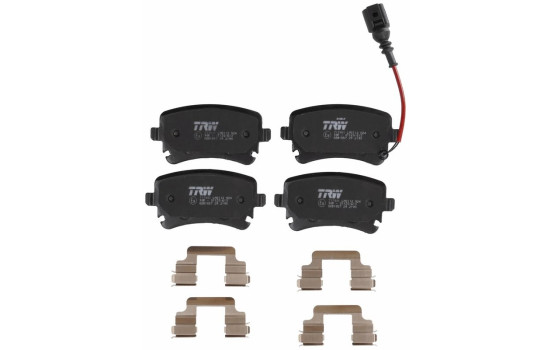 Brake Pad Set, disc brake COTEC GDB1557 TRW, Image 3