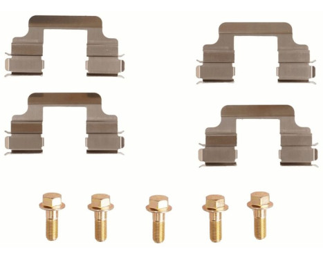 Brake Pad Set, disc brake COTEC GDB1557 TRW, Image 7