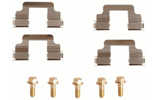 Brake Pad Set, disc brake COTEC GDB1557 TRW, Image 7