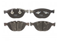 Brake Pad Set, disc brake COTEC GDB1558 TRW