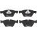 Brake Pad Set, disc brake COTEC GDB1559 TRW, Thumbnail 4