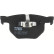 Brake Pad Set, disc brake COTEC GDB1560 TRW, Thumbnail 6