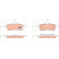 Brake Pad Set, disc brake COTEC GDB1561 TRW, Thumbnail 2