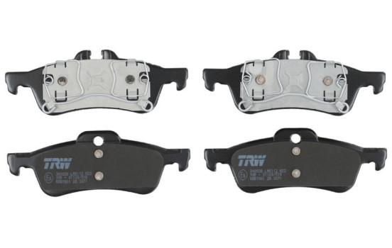 Brake Pad Set, disc brake COTEC GDB1561 TRW, Image 4