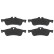 Brake Pad Set, disc brake COTEC GDB1561 TRW, Thumbnail 5