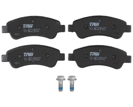 Brake Pad Set, disc brake COTEC GDB1563 TRW, Image 4