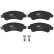 Brake Pad Set, disc brake COTEC GDB1563 TRW, Thumbnail 4