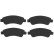 Brake Pad Set, disc brake COTEC GDB1563 TRW, Thumbnail 5