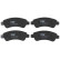 Brake Pad Set, disc brake COTEC GDB1563 TRW, Thumbnail 6