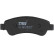 Brake Pad Set, disc brake COTEC GDB1563 TRW, Thumbnail 7