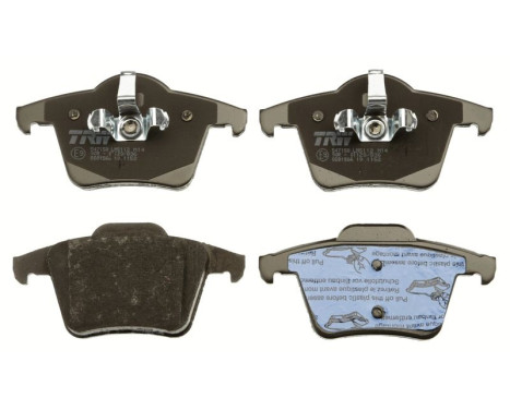 Brake Pad Set, disc brake COTEC GDB1566 TRW, Image 3