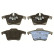 Brake Pad Set, disc brake COTEC GDB1566 TRW, Thumbnail 3