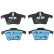 Brake Pad Set, disc brake COTEC GDB1566 TRW, Thumbnail 4