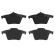 Brake Pad Set, disc brake COTEC GDB1566 TRW, Thumbnail 5