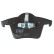 Brake Pad Set, disc brake COTEC GDB1566 TRW, Thumbnail 6