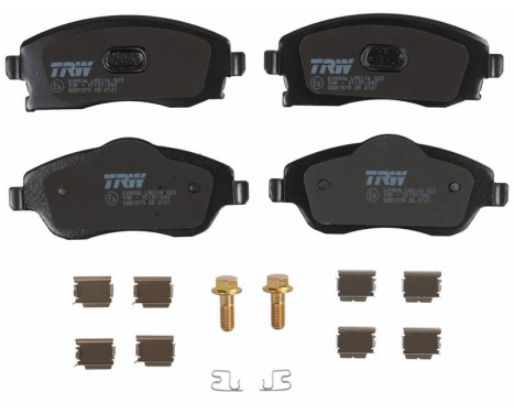 Brake Pad Set, disc brake COTEC GDB1570 TRW, Image 4