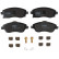 Brake Pad Set, disc brake COTEC GDB1570 TRW, Thumbnail 4