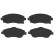 Brake Pad Set, disc brake COTEC GDB1570 TRW, Thumbnail 5
