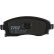 Brake Pad Set, disc brake COTEC GDB1570 TRW, Thumbnail 7