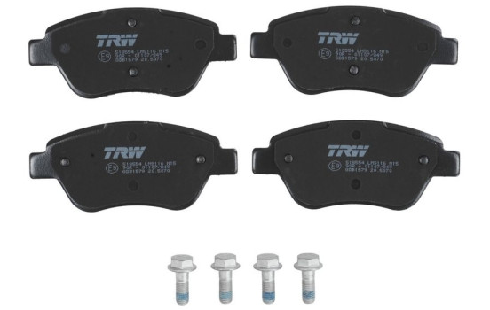 Brake Pad Set, disc brake COTEC GDB1579 TRW, Image 4