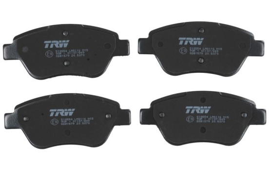Brake Pad Set, disc brake COTEC GDB1579 TRW, Image 5