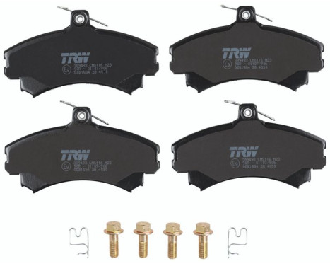 Brake Pad Set, disc brake COTEC GDB1584 TRW, Image 4
