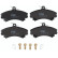 Brake Pad Set, disc brake COTEC GDB1584 TRW, Thumbnail 4