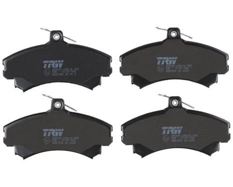 Brake Pad Set, disc brake COTEC GDB1584 TRW, Image 5