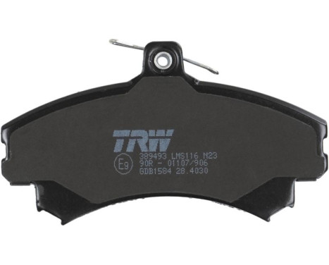Brake Pad Set, disc brake COTEC GDB1584 TRW, Image 7
