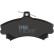 Brake Pad Set, disc brake COTEC GDB1584 TRW, Thumbnail 7