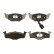 Brake Pad Set, disc brake COTEC GDB1586 TRW, Thumbnail 3