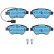Brake Pad Set, disc brake COTEC GDB1590 TRW, Thumbnail 4