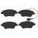 Brake Pad Set, disc brake COTEC GDB1590 TRW, Thumbnail 5
