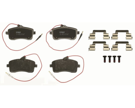 Brake Pad Set, disc brake COTEC GDB1594 TRW, Image 3