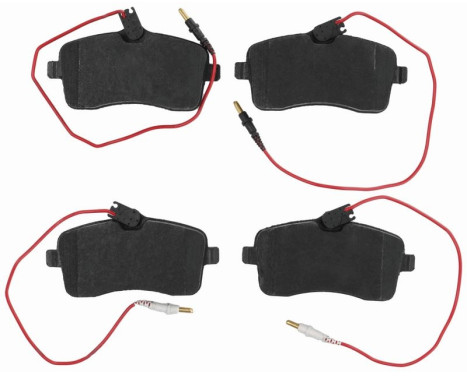 Brake Pad Set, disc brake COTEC GDB1594 TRW, Image 5