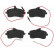 Brake Pad Set, disc brake COTEC GDB1594 TRW, Thumbnail 5