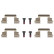 Brake Pad Set, disc brake COTEC GDB1594 TRW, Thumbnail 8